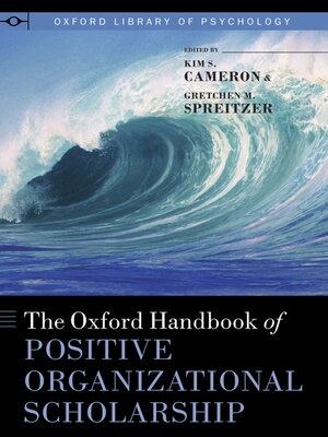 cover image of The Oxford Handbook of Positive Organizational Scholarship